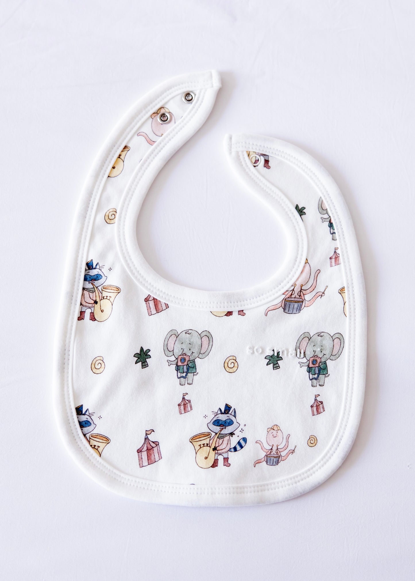 Organic Terry Lined Bib- Play. Sway. Re-play